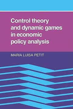 portada Control Theory and Dynamic Games in Economic Policy Analysis (en Inglés)