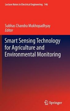 portada smart sensing technology for agriculture and environmental monitoring (en Inglés)