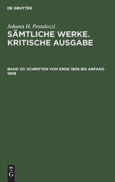 portada Schriften von Ende 1806 bis Anfang 1808 (en Alemán)