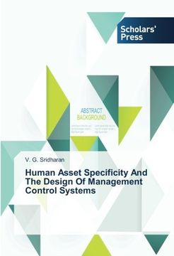 portada Human Asset Specificity And The Design Of Management Control Systems