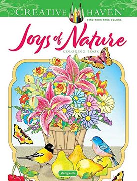 portada Creative Haven Joys of Nature Coloring Book (en Inglés)