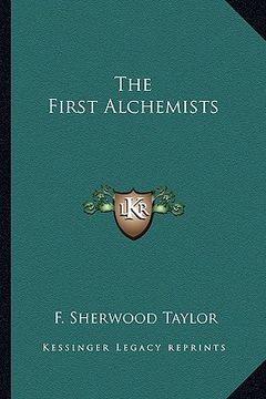 portada the first alchemists (en Inglés)