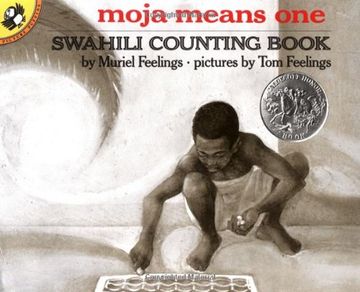 portada Moja Means One: Swahili Counting Book (Picture Puffin) (en Inglés)