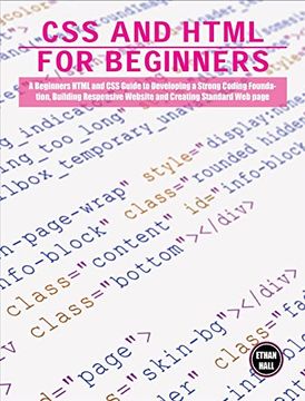 portada Css and Html for Beginners: A Beginners Html and css Guide to Developing a Strong Coding Foundation, Building Responsive Website and Creating Standard web Page (3A) (in English)