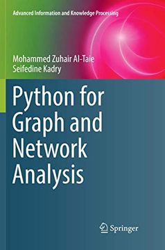 portada Python for Graph and Network Analysis (in English)