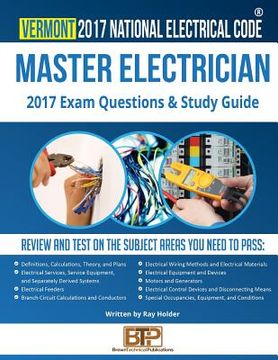 portada Vermont 2017 Master Electrician Study Guide (en Inglés)