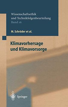 portada Klimavorhersage und Klimavorsorge (en Alemán)