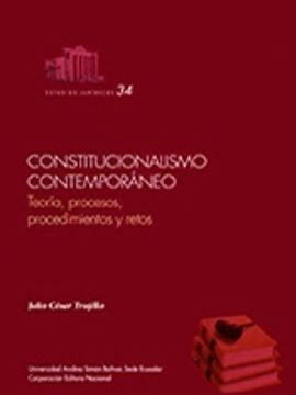 portada Constitucionalismo contemporáneo. Teoría, procesos, procedimientos y retos