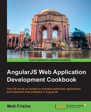 portada Angularjs web Application Development Cookbook (en Inglés)