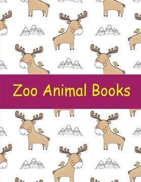 portada Zoo Animal Books: Stress Relieving Animal Designs (en Inglés)