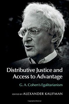 portada Distributive Justice And Access To Advantage: G. A. Cohen s Egalitarianism (in English)