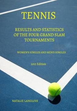 portada Tennis: Results and statistics of the four Grand Slam tournaments Women's Singles and Men's Singles 2015 Edition