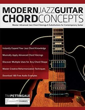 portada Modern Jazz Guitar Chord Concepts: Master Advanced Jazz Chord Voicings & Substitutions for Contemporary Guitar (in English)