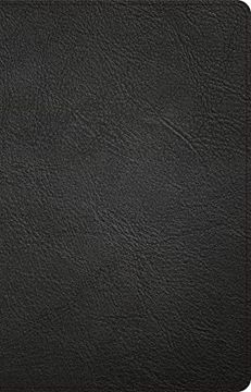 portada Csb Thinline Reference Bible, Black Genuine Leather, Indexed, red Letter, Presentation Page, Cross-References, Full-Color Maps, Easy-To-Read Bible Serif Type (en Inglés)