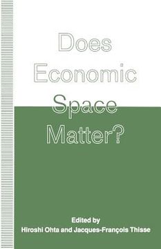 portada Does Economic Space Matter?: Essays in Honour of Melvin L. Greenhut (in English)