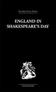 portada England in Shakespeare's day (en Inglés)