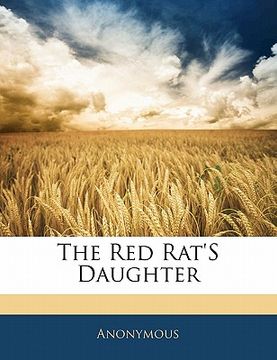 portada the red rat's daughter (en Inglés)