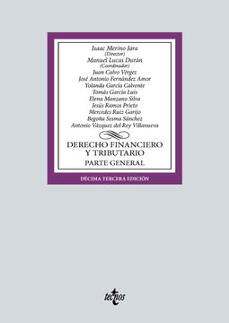 portada Derecho Financiero y Tributario (13ª Ed. )