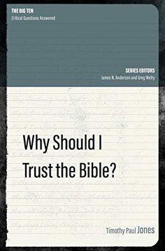 portada Why Should i Trust the Bible? (The big Ten) (in English)