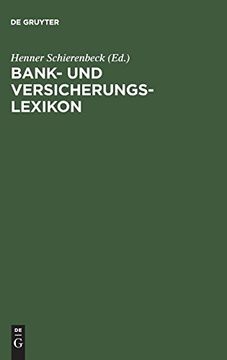 portada Bank- und Versicherungslexikon (in German)