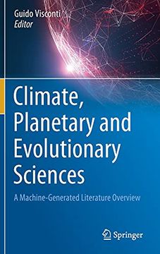 portada Climate, Planetary and Evolutionary Sciences: A Machine-Generated Literature Overview (in English)