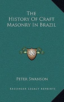 portada the history of craft masonry in brazil