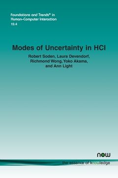 portada Modes of Uncertainty in HCI (en Inglés)
