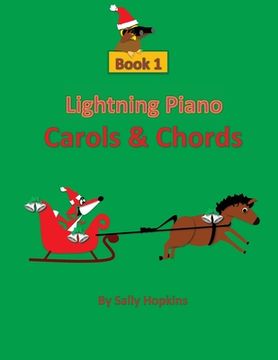 portada Lightning Piano Carols & Chords Book 1 (en Inglés)