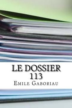 portada Le dossier 113 (in French)