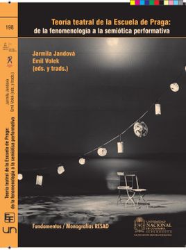 portada Teoría teatral de la escuela de Praga: de la fenomenología a la semiótica performativa (in Spanish)