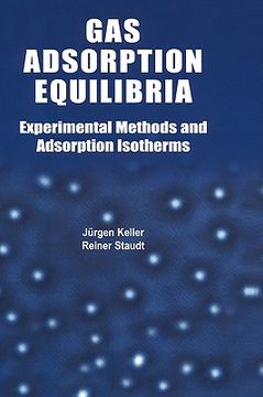portada gas adsorption equilibria: experimental methods and adsorptive isotherms (in English)