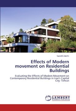 portada effects of modern movement on residential buildings (en Inglés)