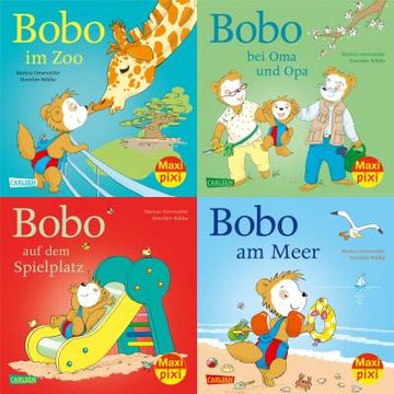 portada Maxi-Pixi-4Er-Set 86: Bobo Siebenschläfer (4X1 Exemplar)