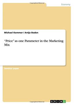 portada "Price" as one Parameter in the Marketing Mix
