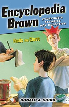 portada Encyclopedia Brown Finds the Clues (en Inglés)