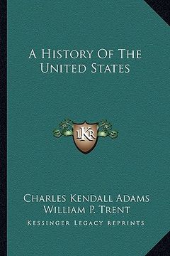 portada a history of the united states a history of the united states (en Inglés)