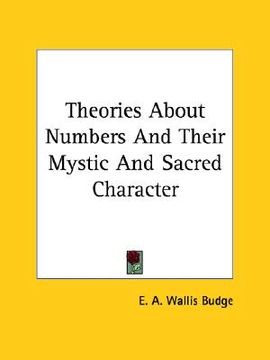 portada theories about numbers and their mystic and sacred character (in English)
