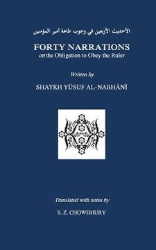 portada Forty Narrations on the Obligation to Obey the Ruler (en Inglés)