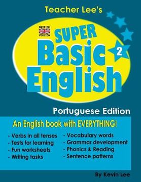portada Teacher Lee's Super Basic English 2 - Portuguese Edition (British Version) (en Inglés)