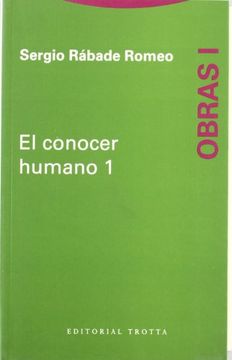 portada El Conocer Humano: Obras i (Estructuras y Procesos. Filosofía) (in Spanish)