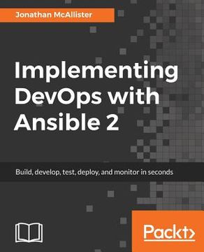 portada Implementing DevOps with Ansible 2 (en Inglés)