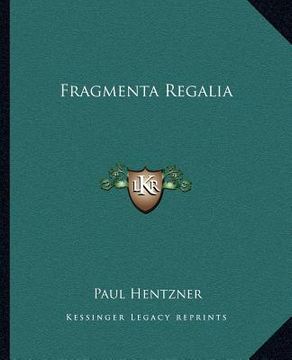 portada fragmenta regalia (in English)