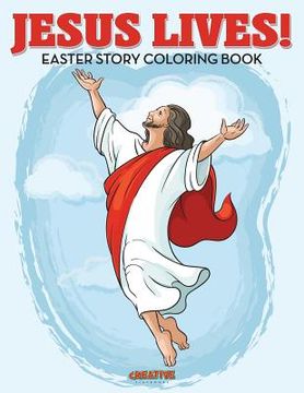 portada Jesus Lives! Easter Story Coloring Book (in English)