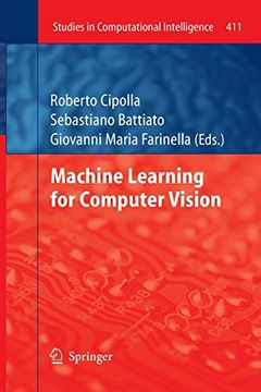 portada Machine Learning for Computer Vision: 411 (Studies in Computational Intelligence) (en Inglés)
