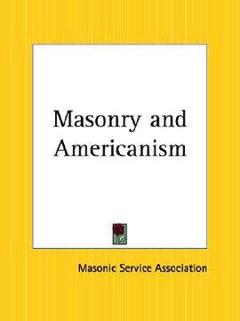 portada masonry and americanism (en Inglés)