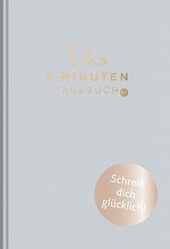 portada Das 6-Minuten-Tagebuch pur (Aquarellblau) (en Alemán)