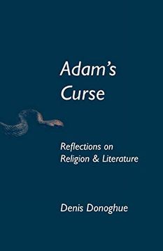 portada Adam'S Curse: Reflections on Religion and Literature (Erasmus Institute Books) (en Inglés)