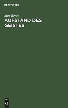 portada Aufstand des Geistes (in German)