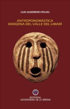 portada Antroponomástica De Indígena Del Valle Del Limarí / 2ª Edición