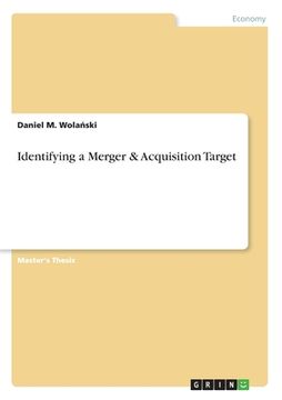 portada Identifying a Merger & Acquisition Target (en Inglés)